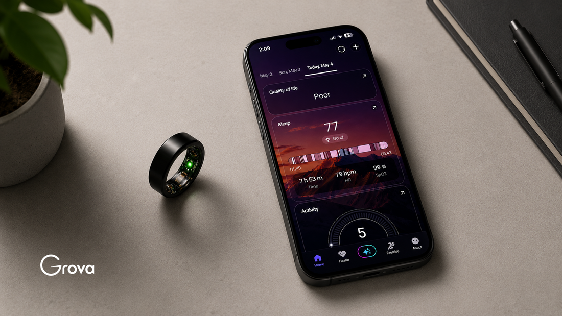 Ce este un smart ring și cum funcționează? Ghid complet 2026 | Grova